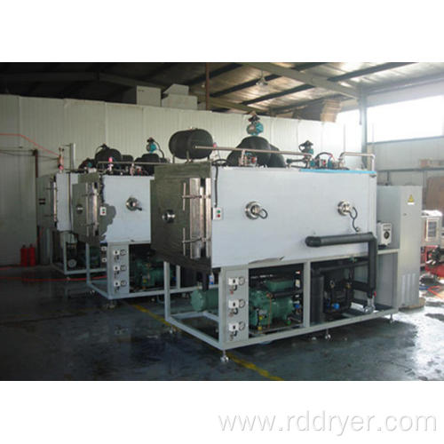 Apple slice freeze drying machine